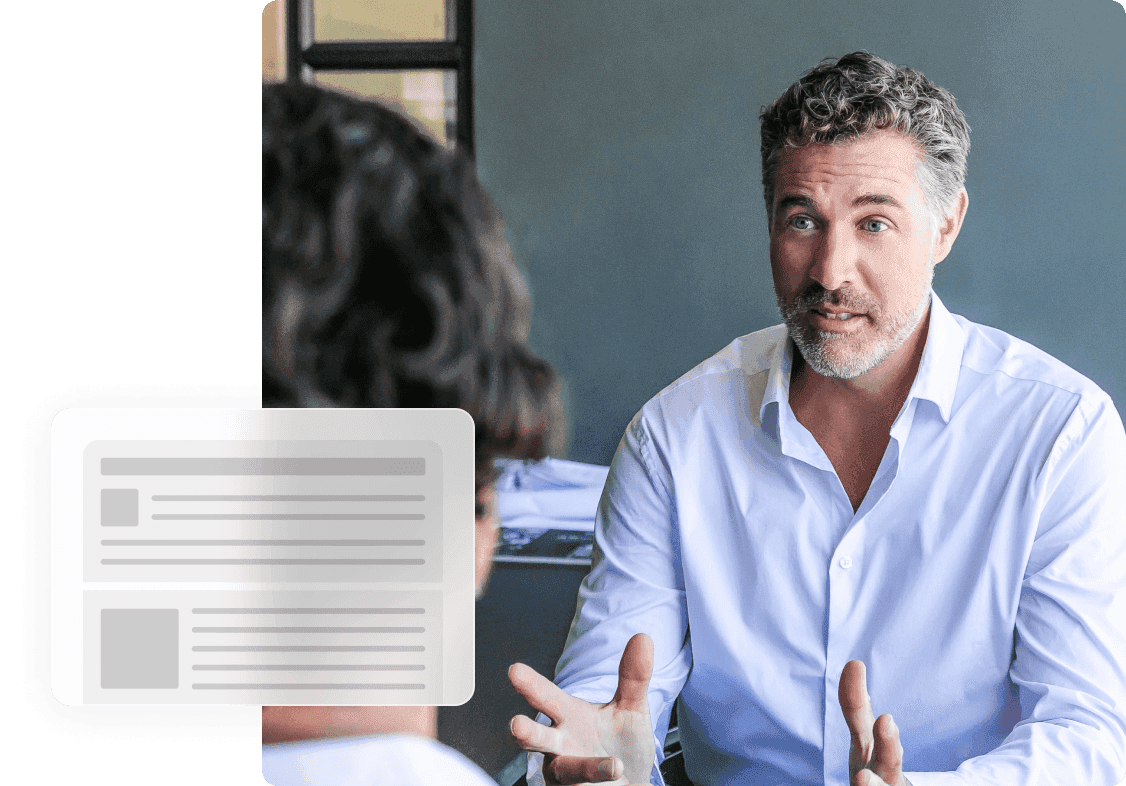 Interface für den Karriereseiten-Builder