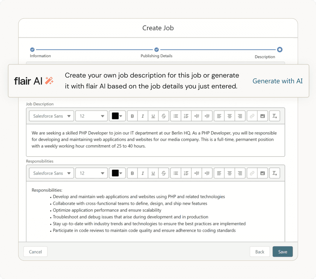 Scale and Streamline Recruitment With flair