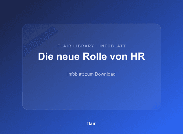 Die neue Rolle von HR
