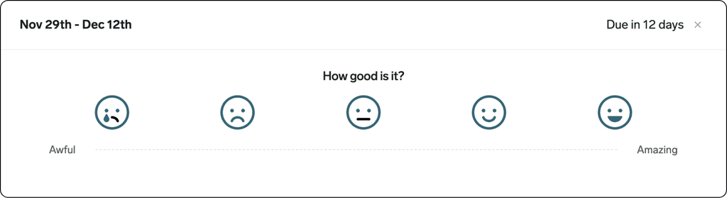 smiley check-in