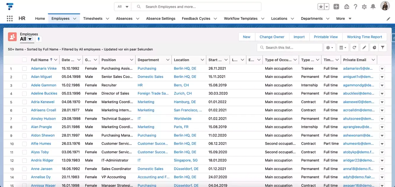 How to Use Salesforce List Views to Organize Your Employee Data