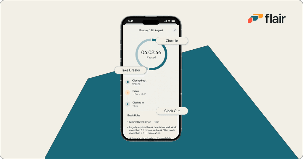 time tracking made easy with flair