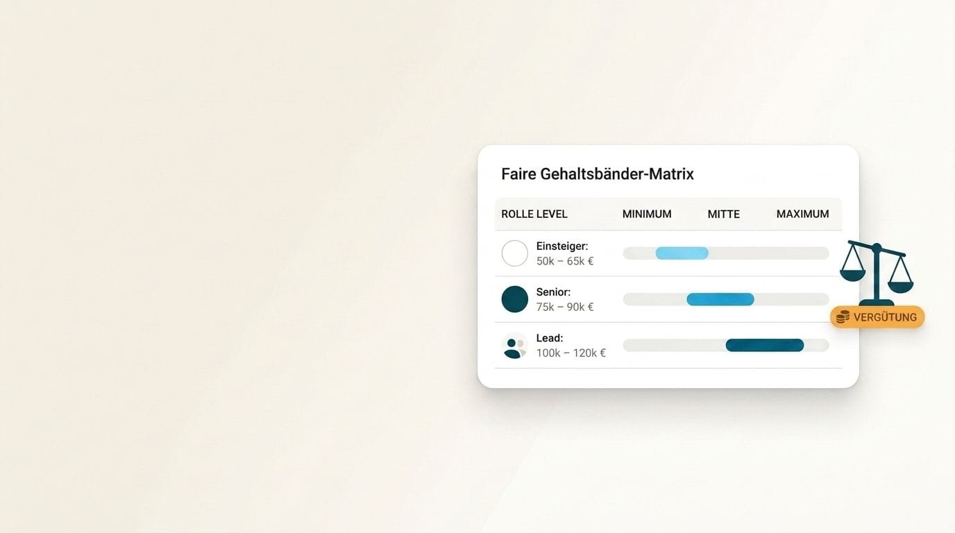 Gehaltsbänder 2026/2027: Wie du eine faire Gehaltsmatrix aufbaust – bevor es Pflicht wird