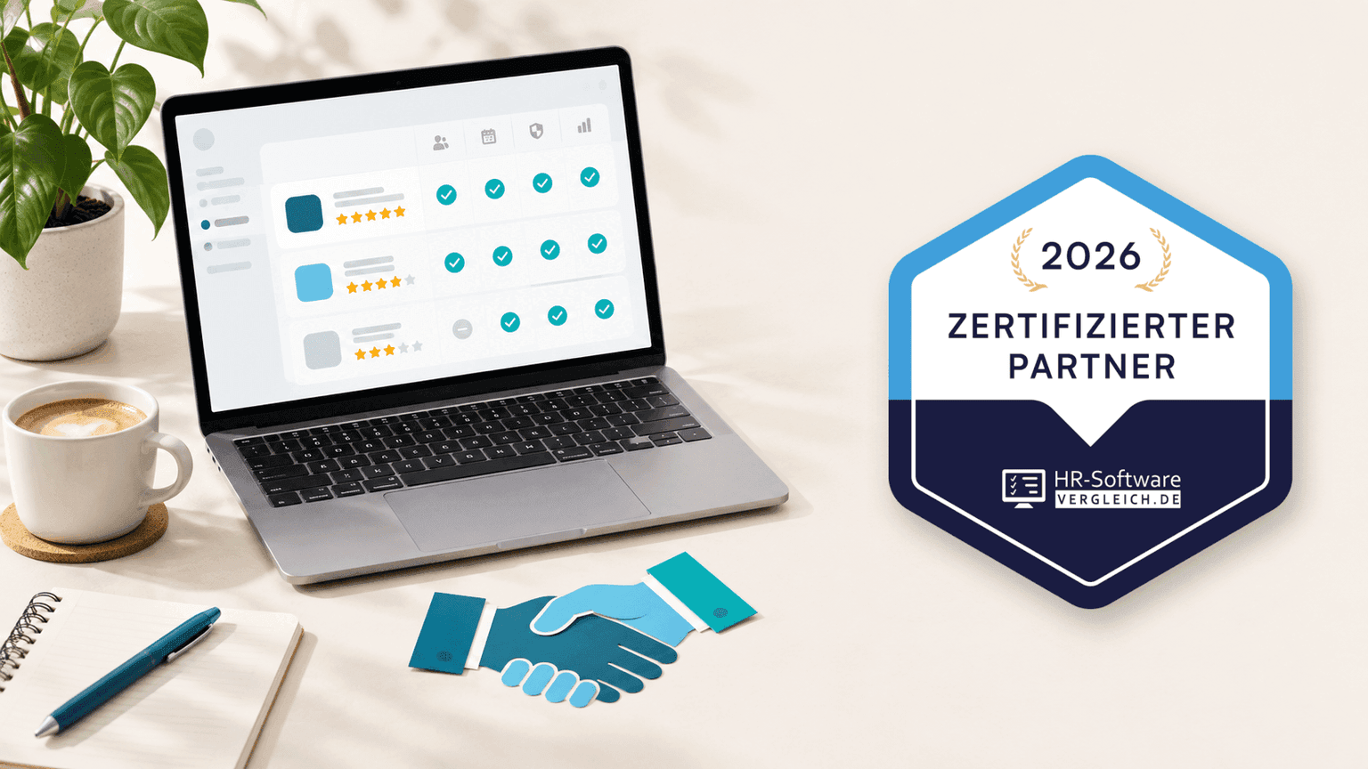 flair ist jetzt zertifizierter Partner von HR-Software-Vergleich.de