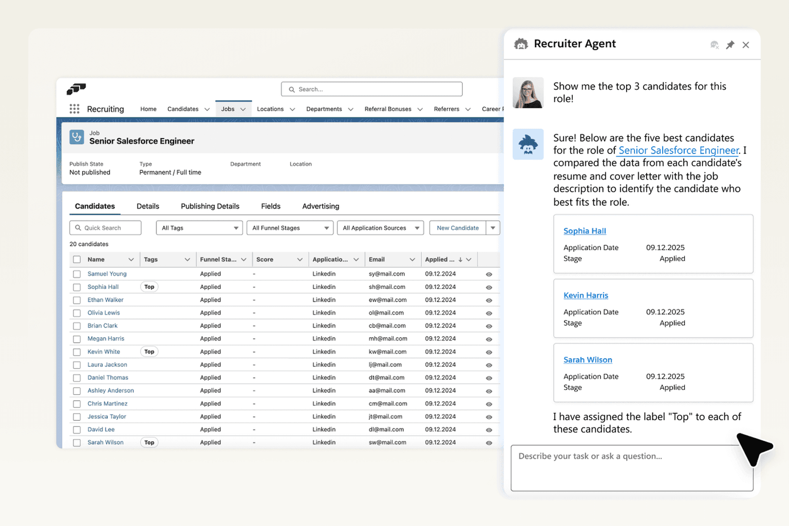 flair Recruiter Agent