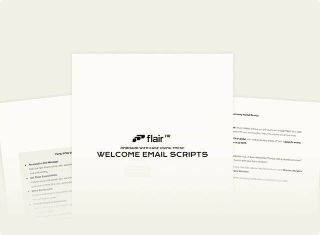 Employee Welcome Email Scripts for Onboarding Success