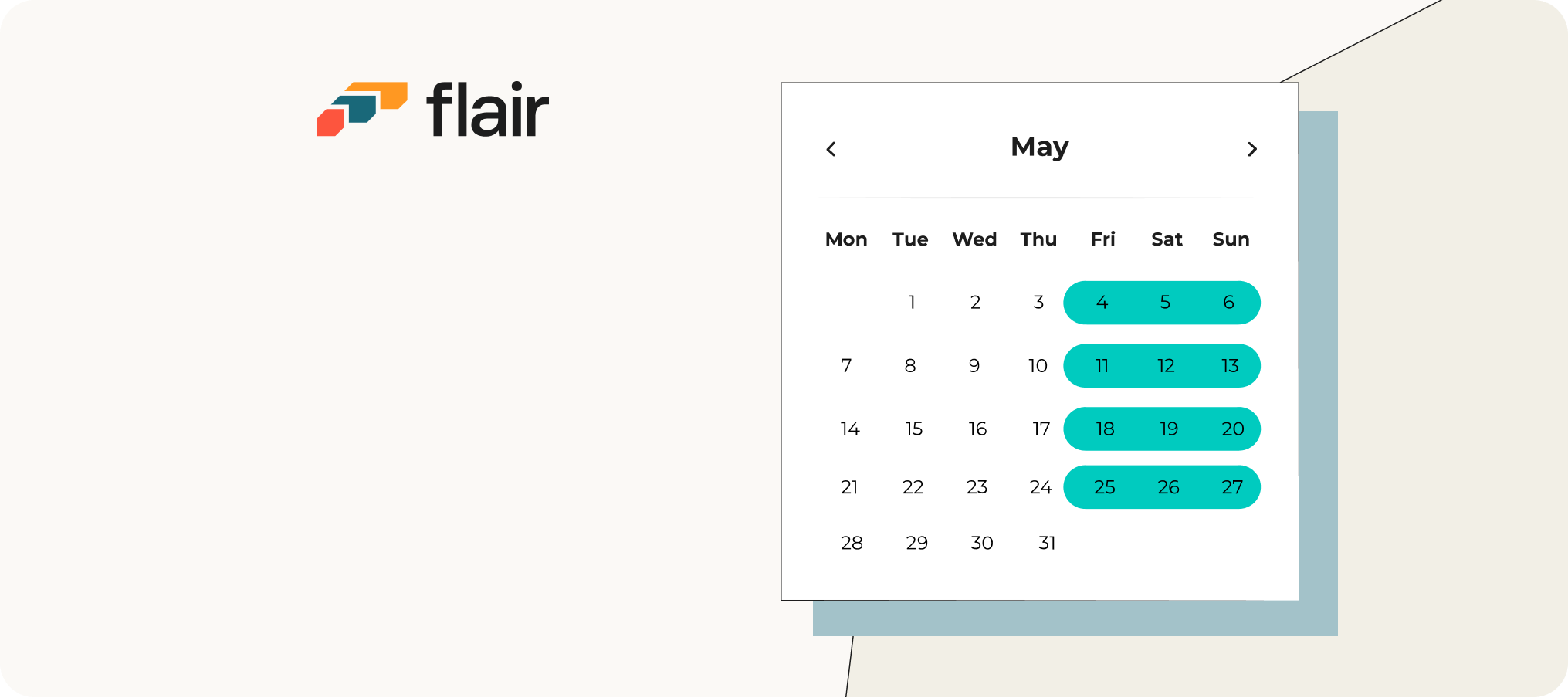 four day workweek calendar