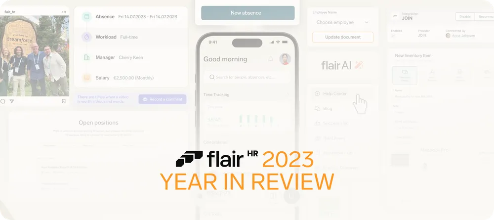 Reflecting on 2023: A Year of HR Innovation and Growth at flair